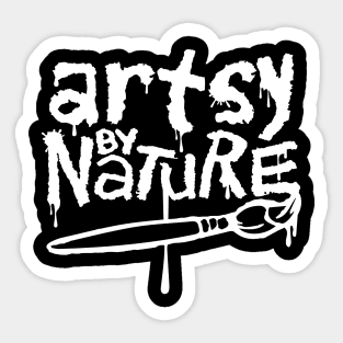 Artsy by Nature Sticker